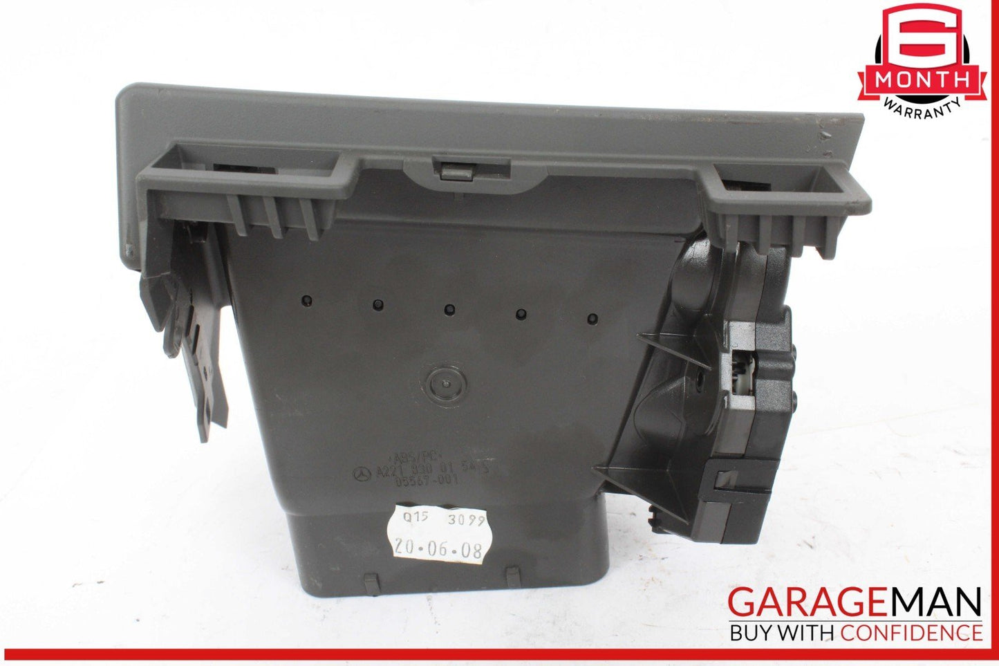 07-13 Mercedes W221 S550 Dashboard AC A/C Air Vent Left Driver Black OEM
