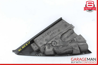 08-14 Mercedes W204 C250 C350 Front Left Side Door Panel Tweeter Cover Black OEM