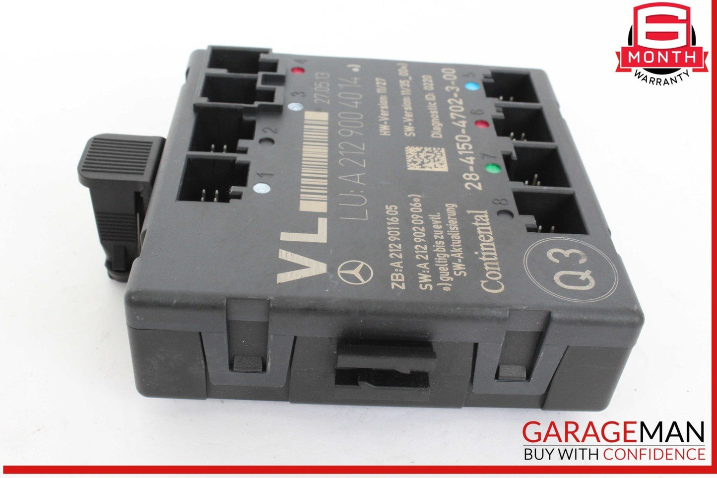 08-18 Mercedes W218 CLS550 E550 Front Left Side Door Control Module Unit OEM