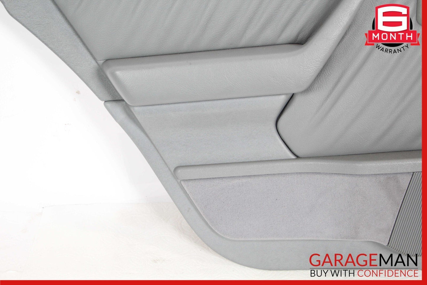 96-97 Mercedes W202 C230 C280 Rear Left Side Interior Door Panel Cover Grey OEM