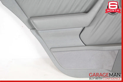 96-97 Mercedes W202 C230 C280 Rear Left Side Interior Door Panel Cover Grey OEM