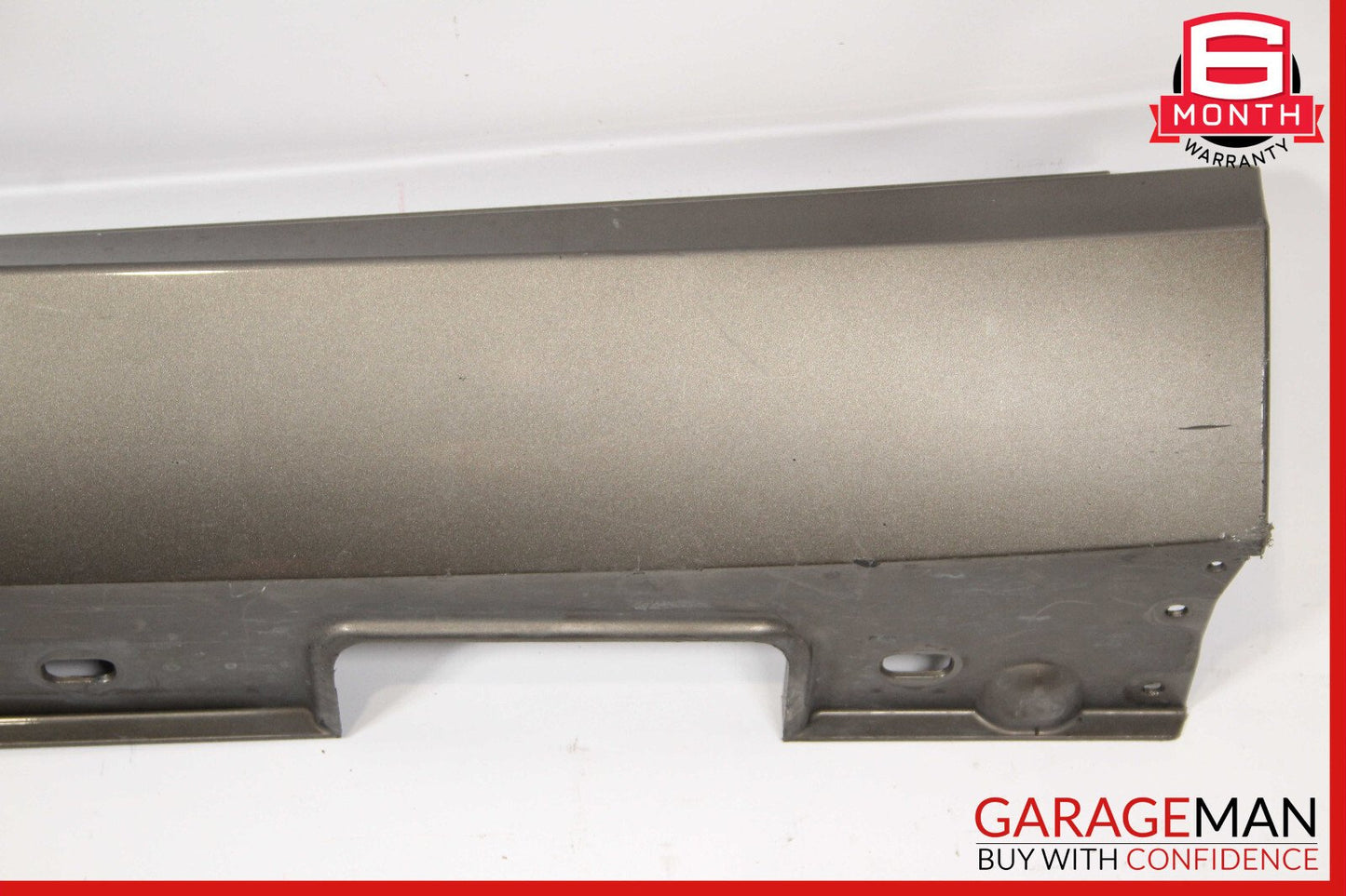10-16 Mercedes W212 E350 Sedan Left Side Skirt Rocker Panel Silver OEM