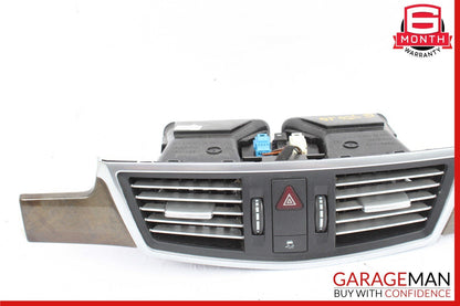 10-13 Mercedes W212 E350 Front Center Dash AC A/C Air Vent Grille Trim Assembly