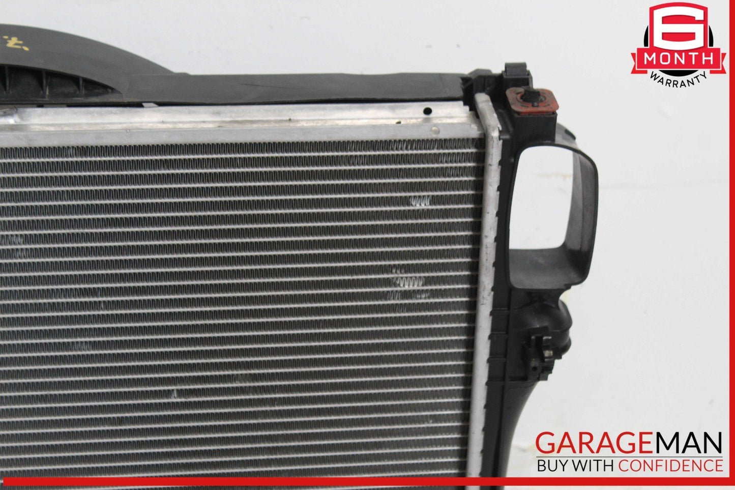 07-14 Mercedes W221 S550 Engine Radiator Cooling Fan Shroud Motor Assembly OEM