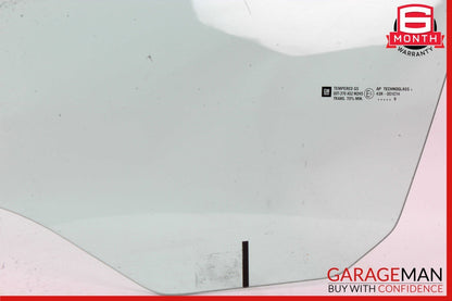04-09 Cadillac XLR Front Left Driver Side Door Window Glass OEM
