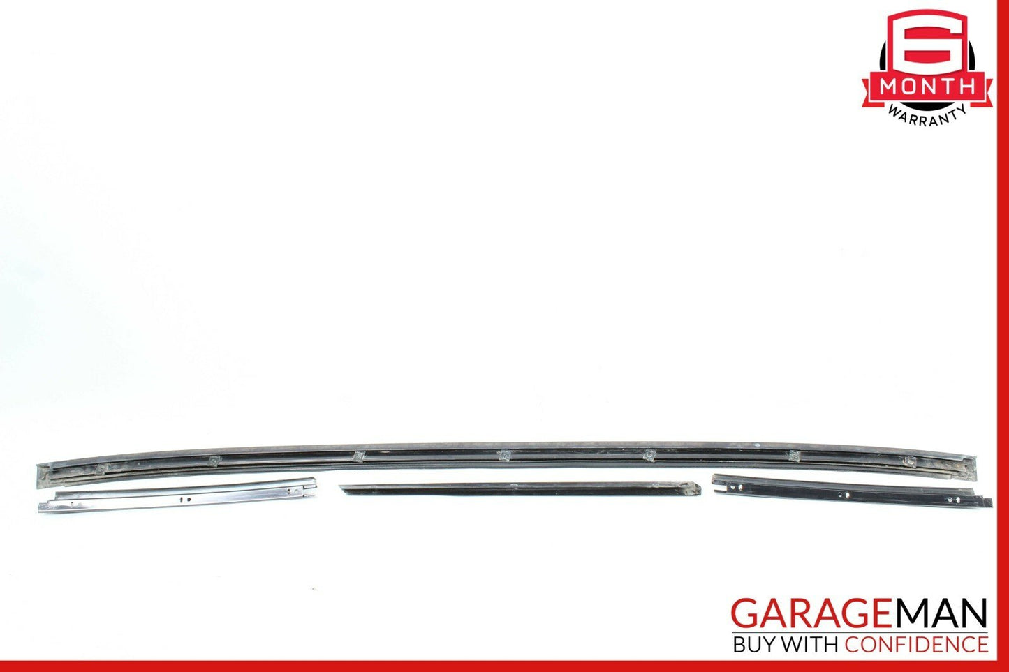 96-02 Mercedes R129 SL500 Convertible Hard Top Trim Molding Panel Set Assembly