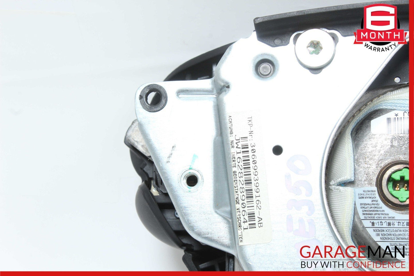03-12 Mercedes SL500 CLK350 E350 Steering Wheel Airbag Air Bag Assembly Black