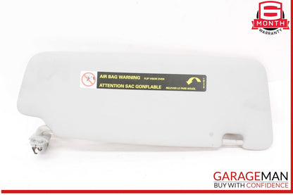 09-17 Audi A5 Q5 A4 S4 S5 Front Left Driver Side Sun Visor Gray 8U0857551D OEM
