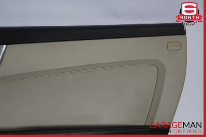 12-16 Mercedes R172 SLK250 Front Right Interior Door Panel Cover Trim Assy Beige