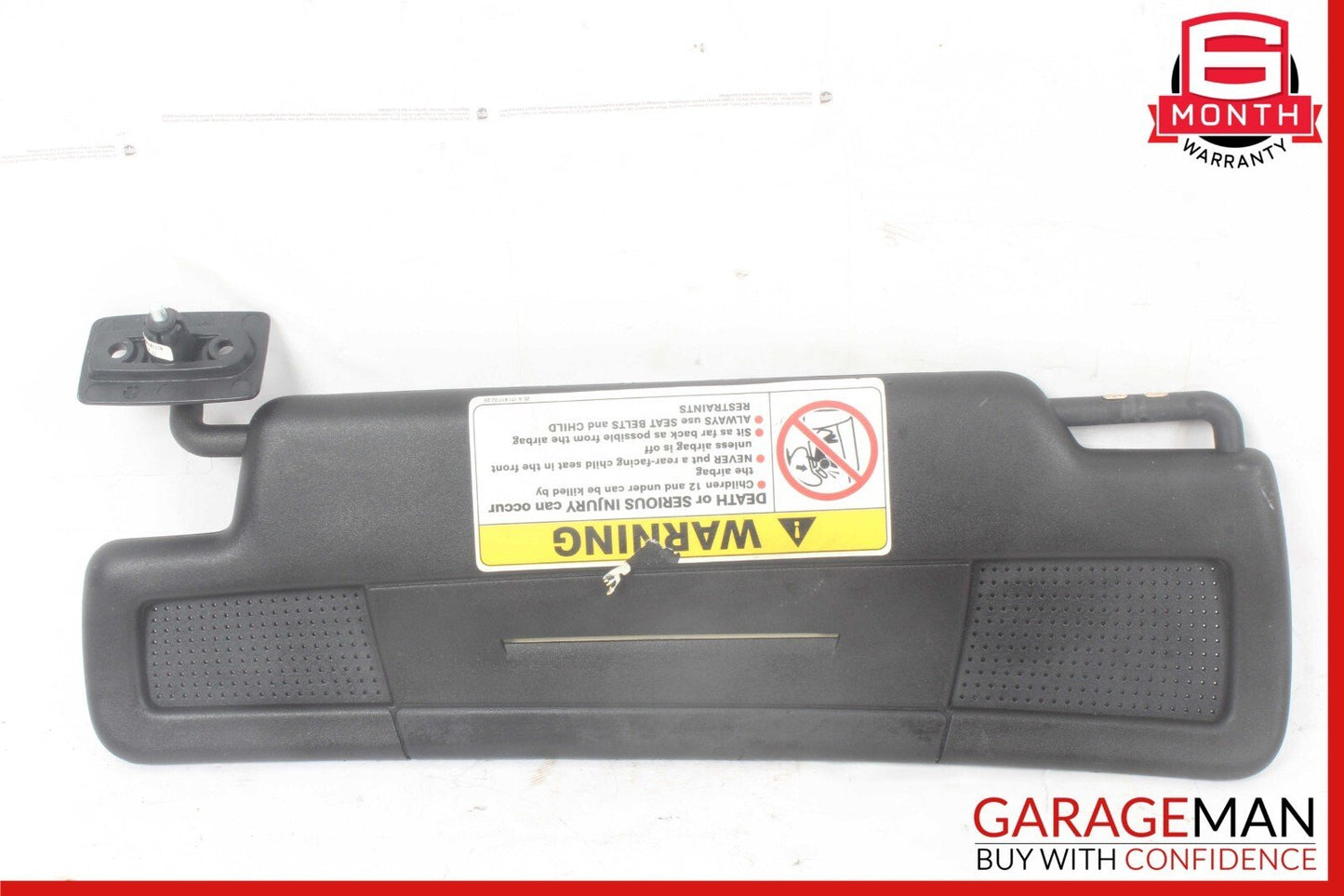 05-11 Mercedes R171 SLK350 Front Right Side Sun Visor Sunvisor Shade Cover OEM