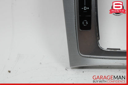 08-14 Mercedes W204 C250 C63 AMG Center Console Shifter Trim Cover Bezel Silver