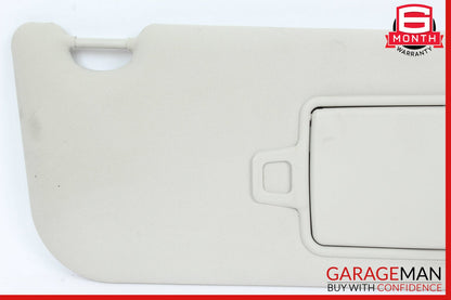 17-19 Jaguar XE Front Right Passenger Side Sunvisor Sun Visor Gray OEM