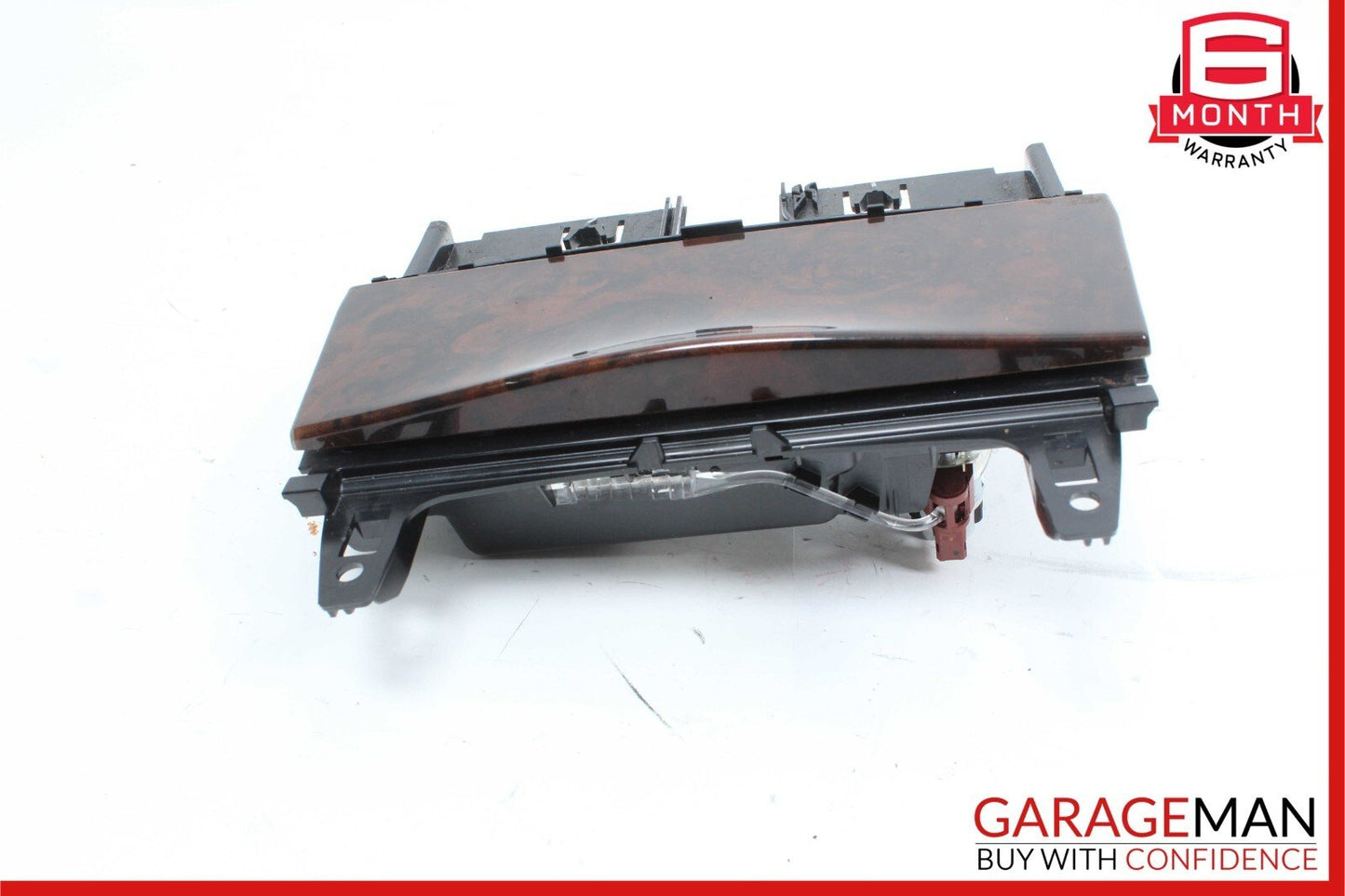 08-17 Mercedes W204 C300 Center Console Ashtray Ash Tray Compartment Wood OEM