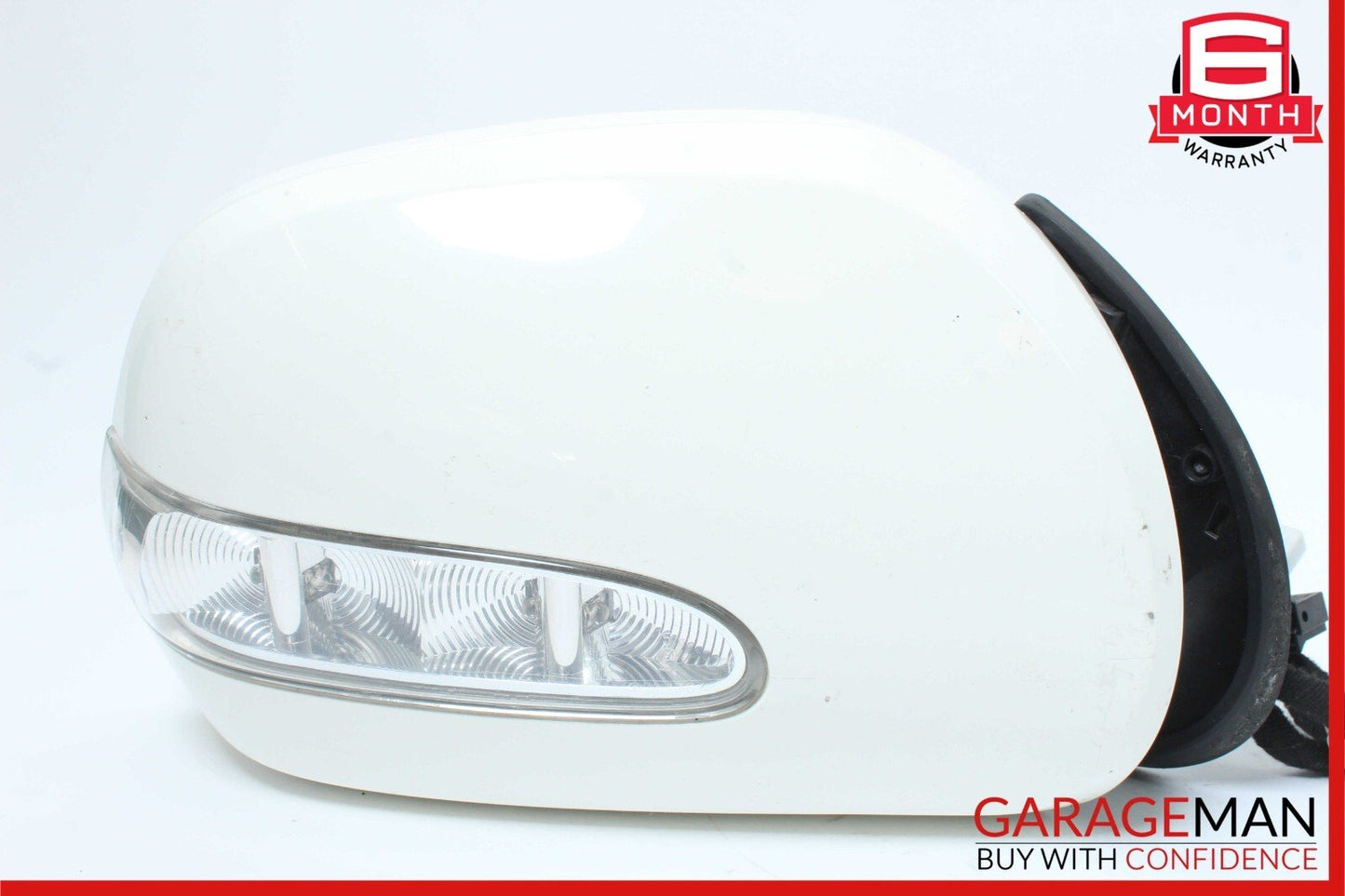 07-09 Mercedes W211 E350 E63 AMG Front Right Side Mirror Door Rear View White