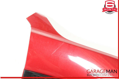 16-23 Jaguar XF Front Right Passenger Side Fender Panel Assembly Red OEM