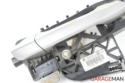 07-13 Mercedes W221 S550 Rear Right Passenger Side Exterior Door Handle Silver