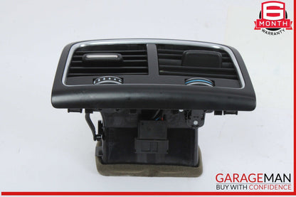 13-17 Audi A5 S5 Rear Console AC A/C Air Conditioning Air Vent Grille Black OEM