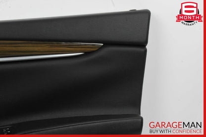 14-17 Maserati Ghibli Front Right Passenger Side Interior Door Panel Cover Black