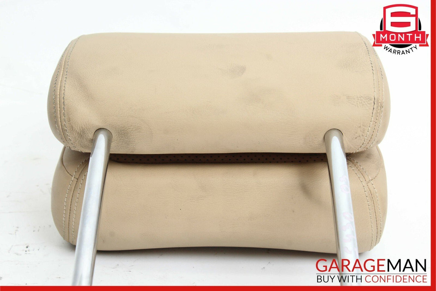 00-06 Mercedes W220 S430 S500 Front Right / Left Seat Headrest Head Rest Pebble