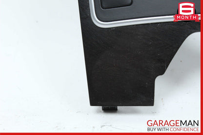10-13 Mercedes W212 E350 E250 E550 Center Console Switch Trim Cover Bezel Wood