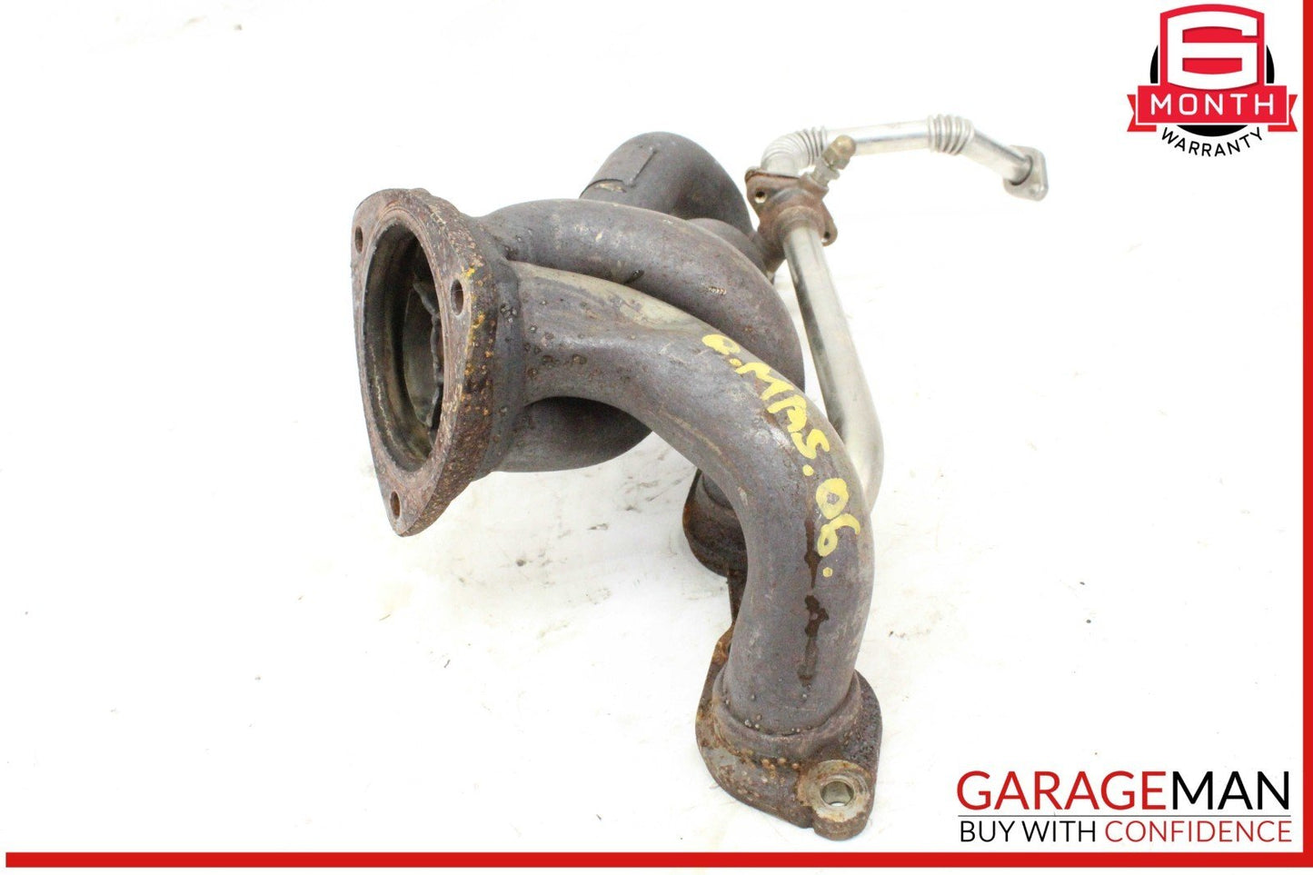 05-07 Maserati Quattroporte M139 Exhaust Manifold Left Driver Side OEM