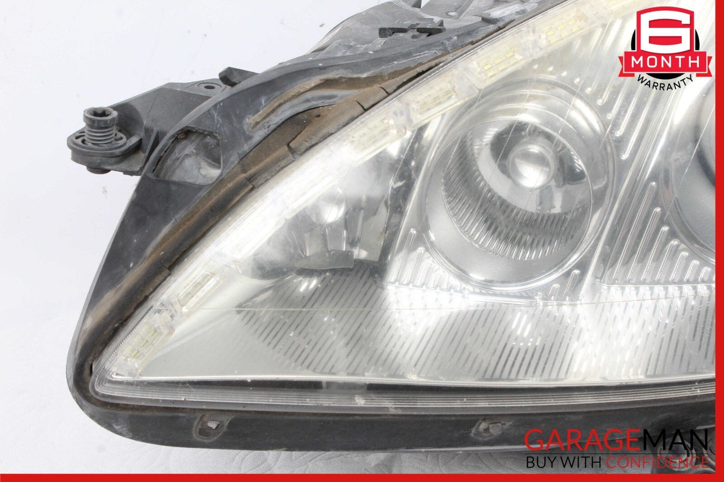 07-09 Mercedes W221 S550 Front Left Side Headlight Lamp Bi Xenon Night Vision