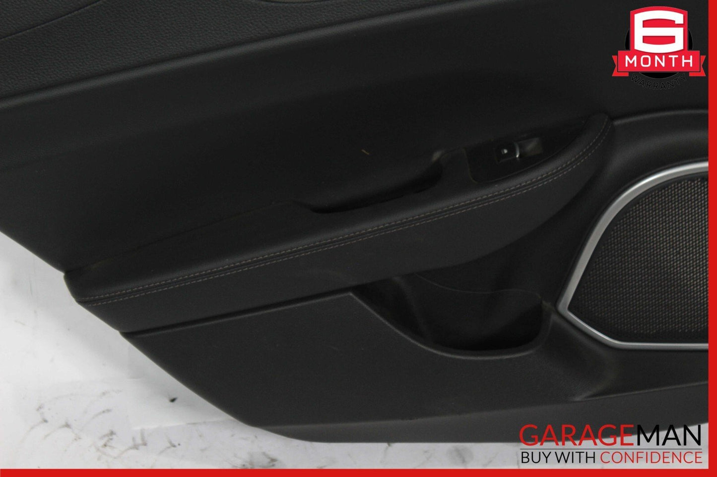 17-19 Alfa Romeo Giulia Rear Left Side Interior Door Panel Cover Trim Assembly
