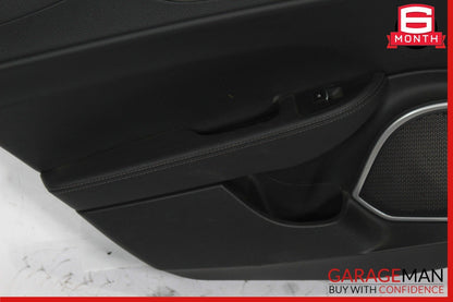 17-19 Alfa Romeo Giulia Rear Left Side Interior Door Panel Cover Trim Assembly