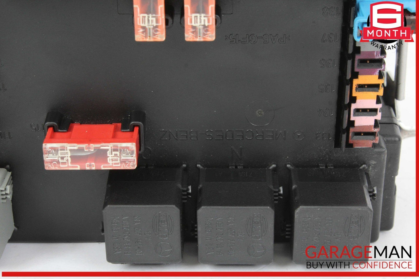 07-09 Mercedes W216 CL550 S550 CL600 Rear Trunk SAM Fuse Box Module Assembly OEM
