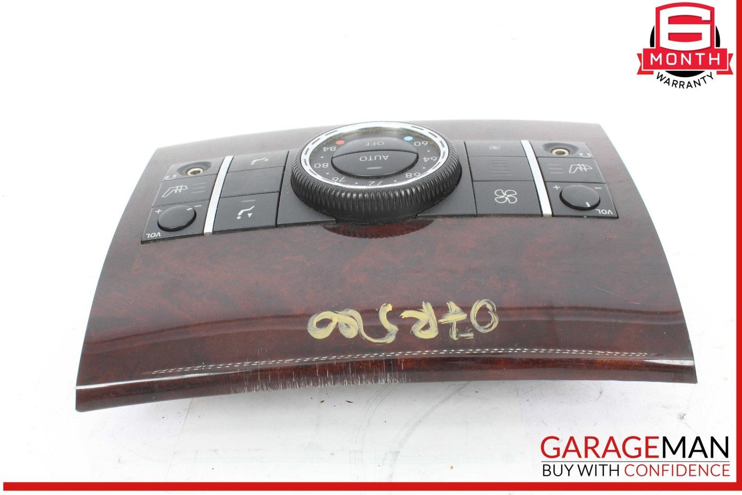 06-09 Mercedes W251 R500 R350 Heater Climate Control Switch W/ Trim Bezel OEM