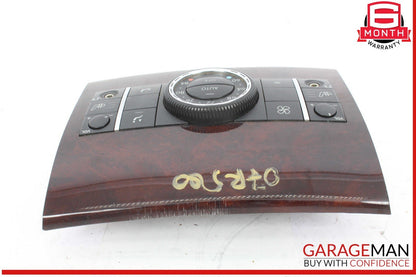06-09 Mercedes W251 R500 R350 Heater Climate Control Switch W/ Trim Bezel OEM