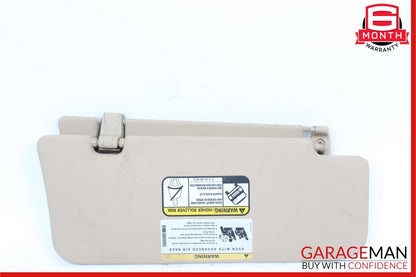 06-12 Mercedes X164 GL450 ML450 Front Left Side Sun Visor Sunvisor Shade Gray