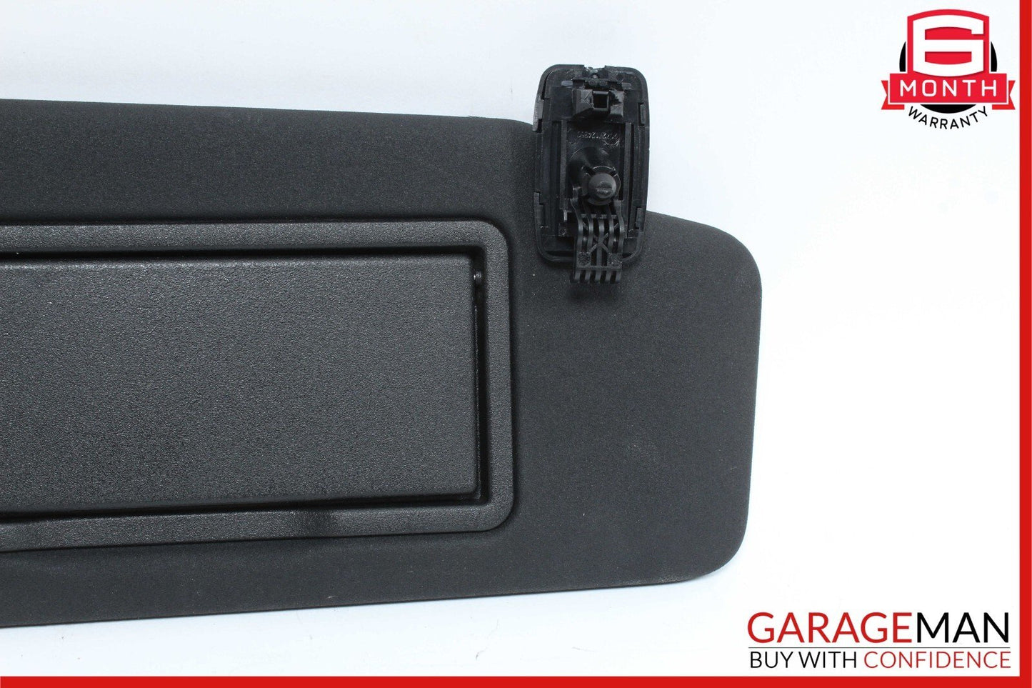 08-14 Mercedes W204 C250 Front Right Side Sun Visor Sunvisor Shade Black OEM