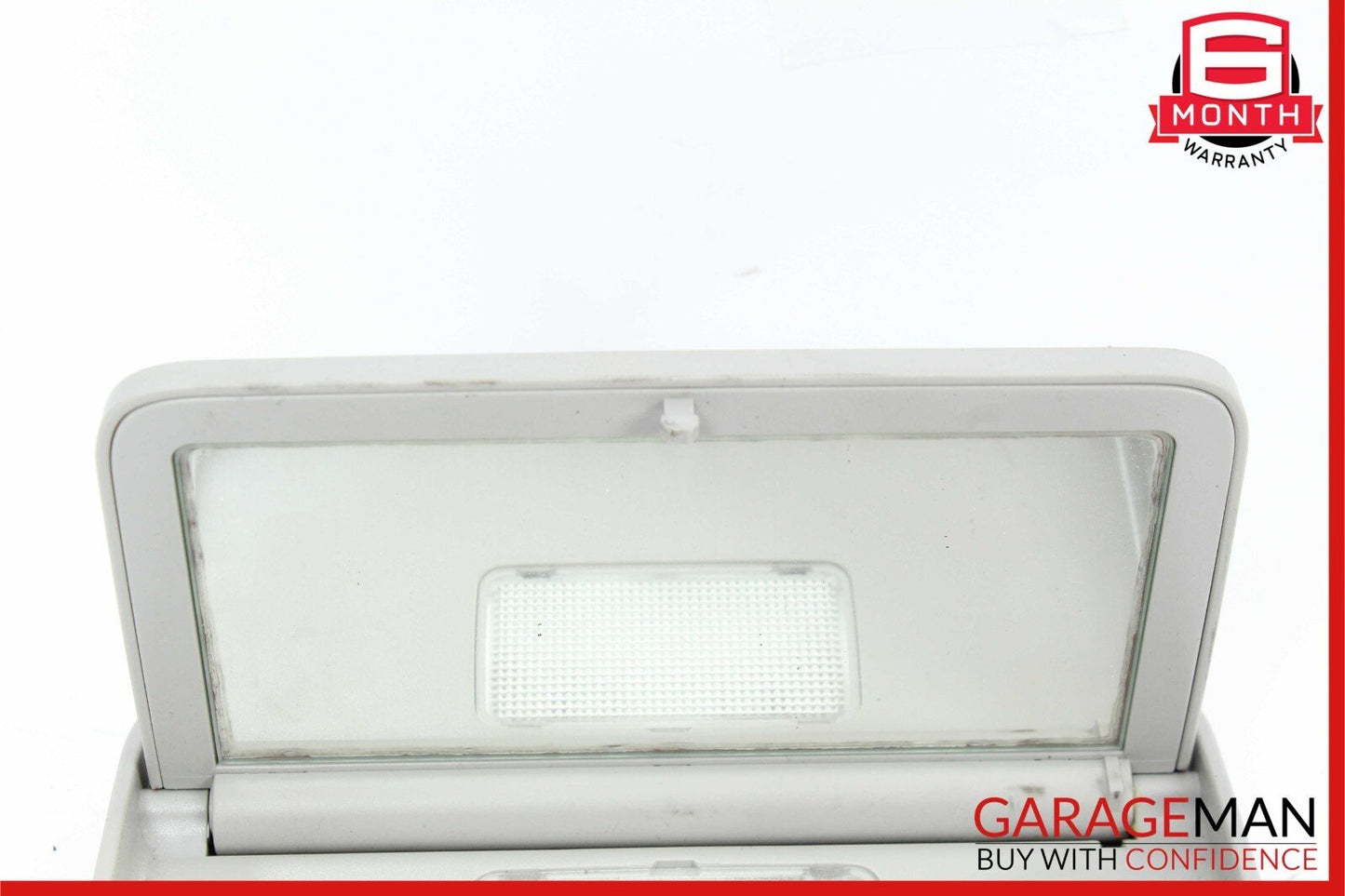07-09 Mercedes W221 S450 S550 Rear Overhead Vanity Mirror Grey 2218101817 OEM