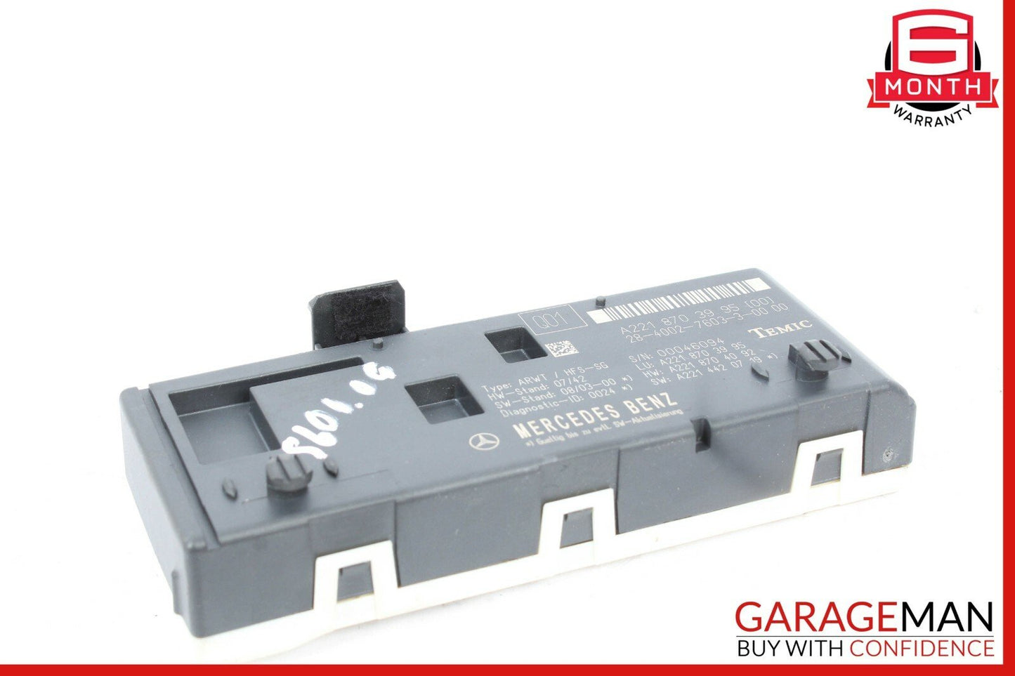 07-14 Mercedes W216 CL550 S550 Trunk Release Remote Open Close Module Unit OEM