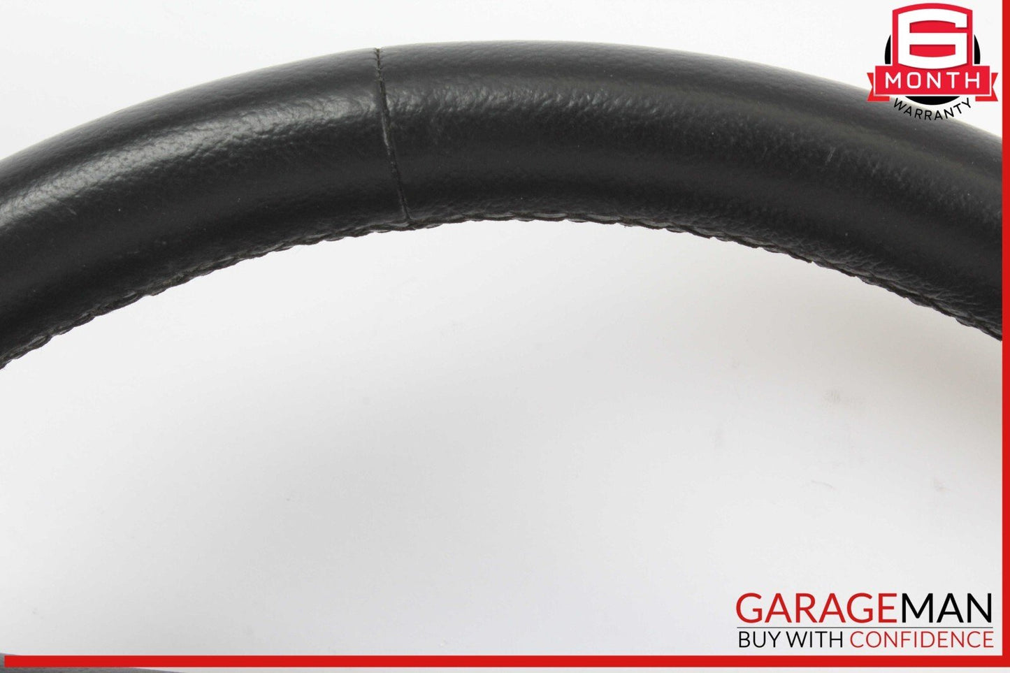 11-17 BMW X3 Front Left Driver Side Steering Wheel Leather Black OEM