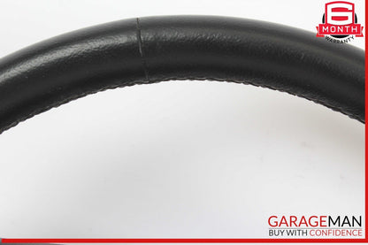 11-17 BMW X3 Front Left Driver Side Steering Wheel Leather Black OEM