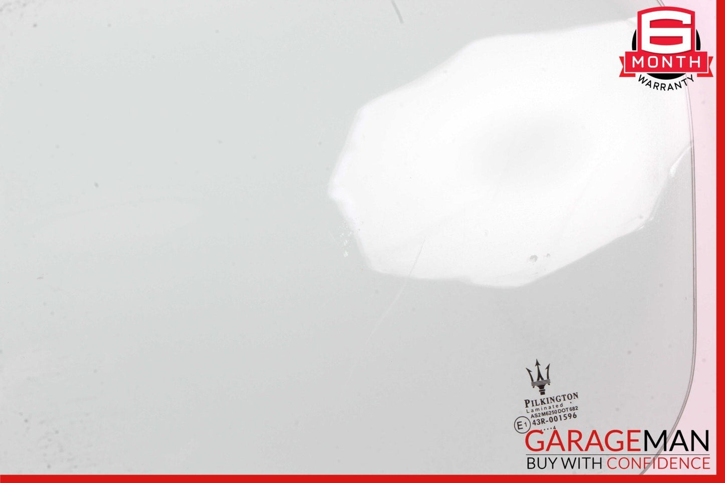 03-13 Maserati Quattroporte M139 Rear Left Side Door Window Glass OEM