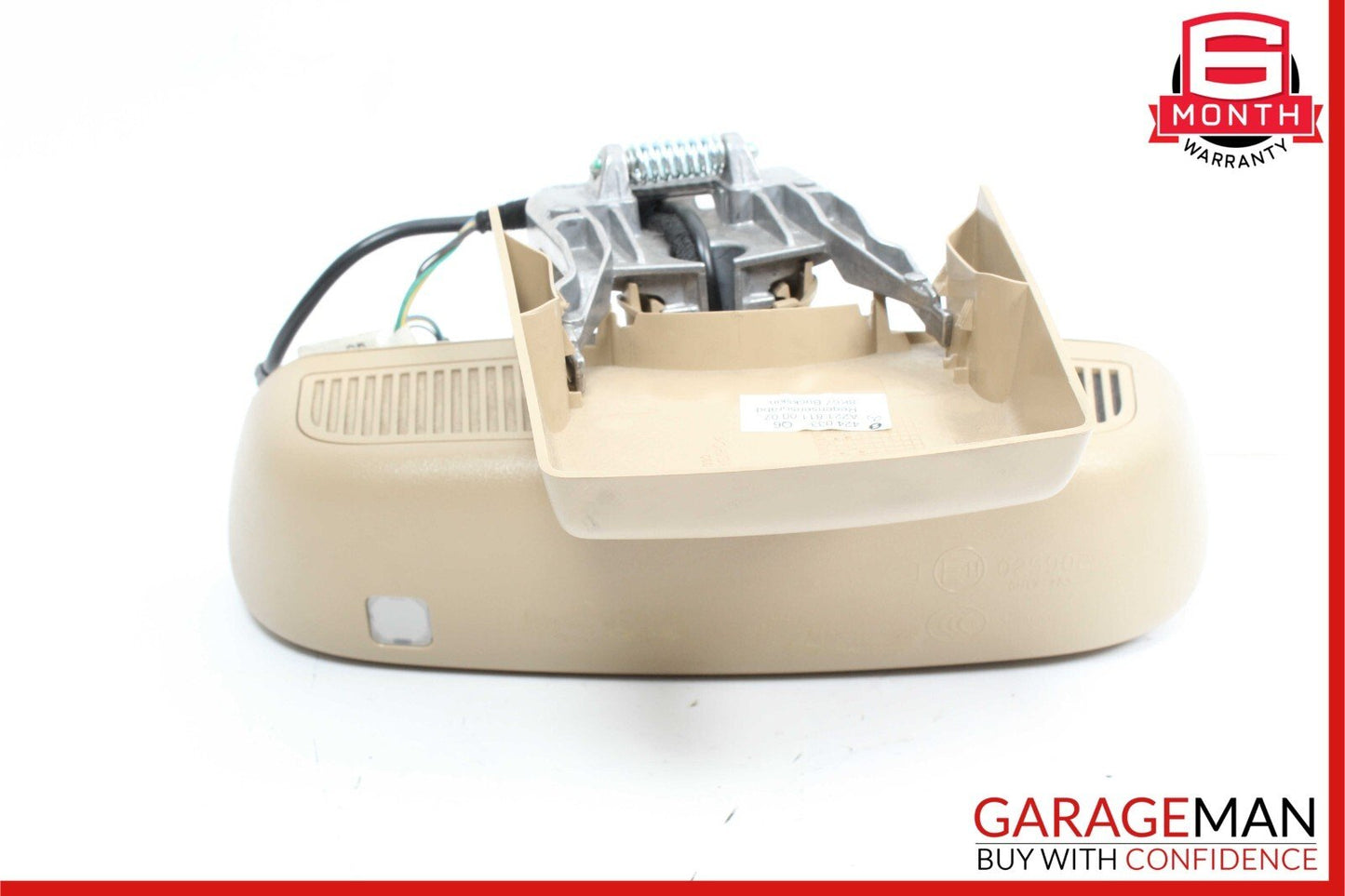 07-09 Mercedes W221 S550 S65 AMG Top Upper Rear View Mirror Brown 2218110007 OEM