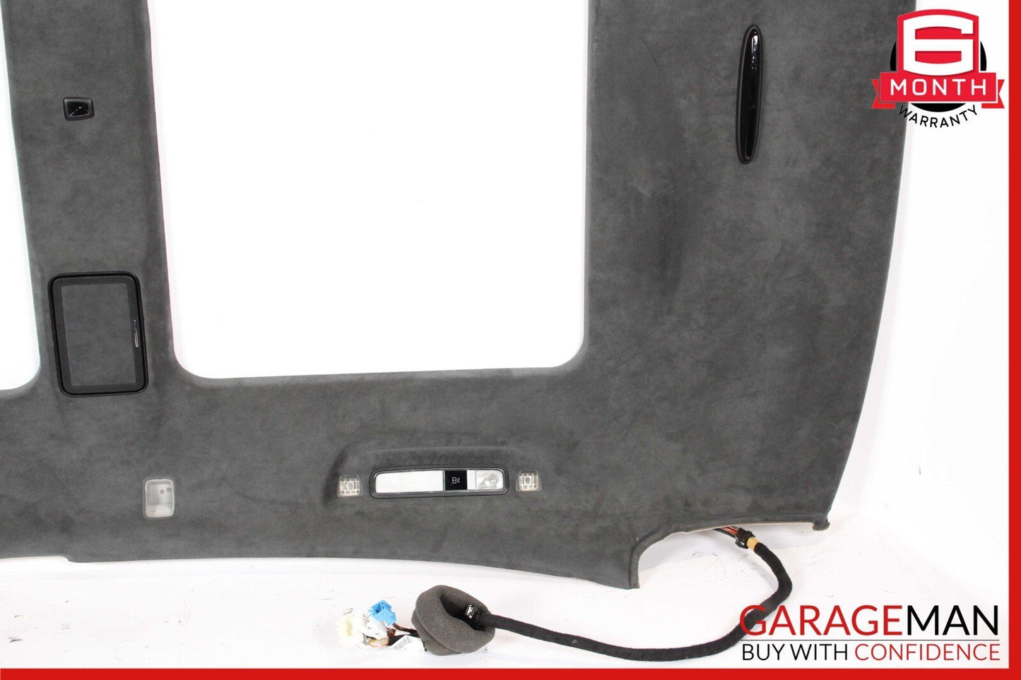 10-13 Mercedes W221 S550 S63 AMG Alcantara Roof Headliner Pillars Sun Visors Set