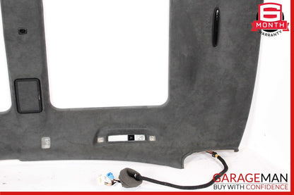 10-13 Mercedes W221 S550 S63 AMG Alcantara Roof Headliner Pillars Sun Visors Set