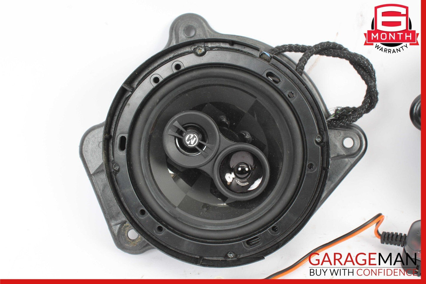 00-06 Mercedes W220 S430 Rear Left & Right Side Door Audio Sound Speaker Set OEM