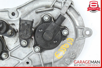 06-13 Mercedes W212 E350 S550 Front Right Engine Timing Chain Cover Plate OEM