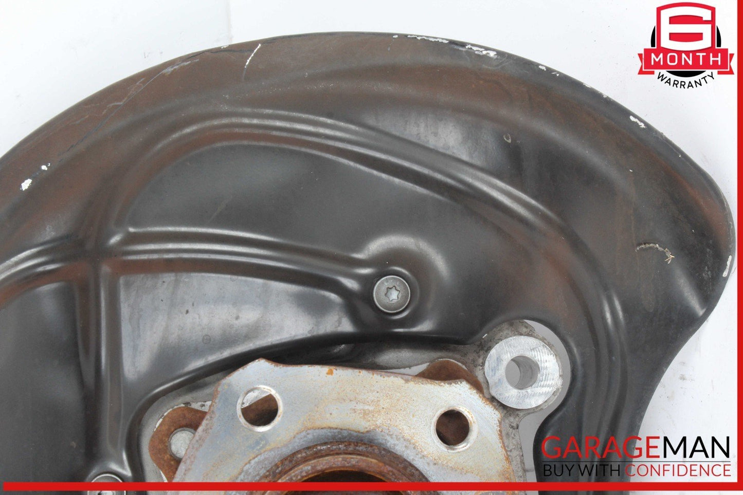 17-24 Audi Q7 Rear Left Driver Side Spindle Knuckle Wheel Hub 4M0505431AF OEM