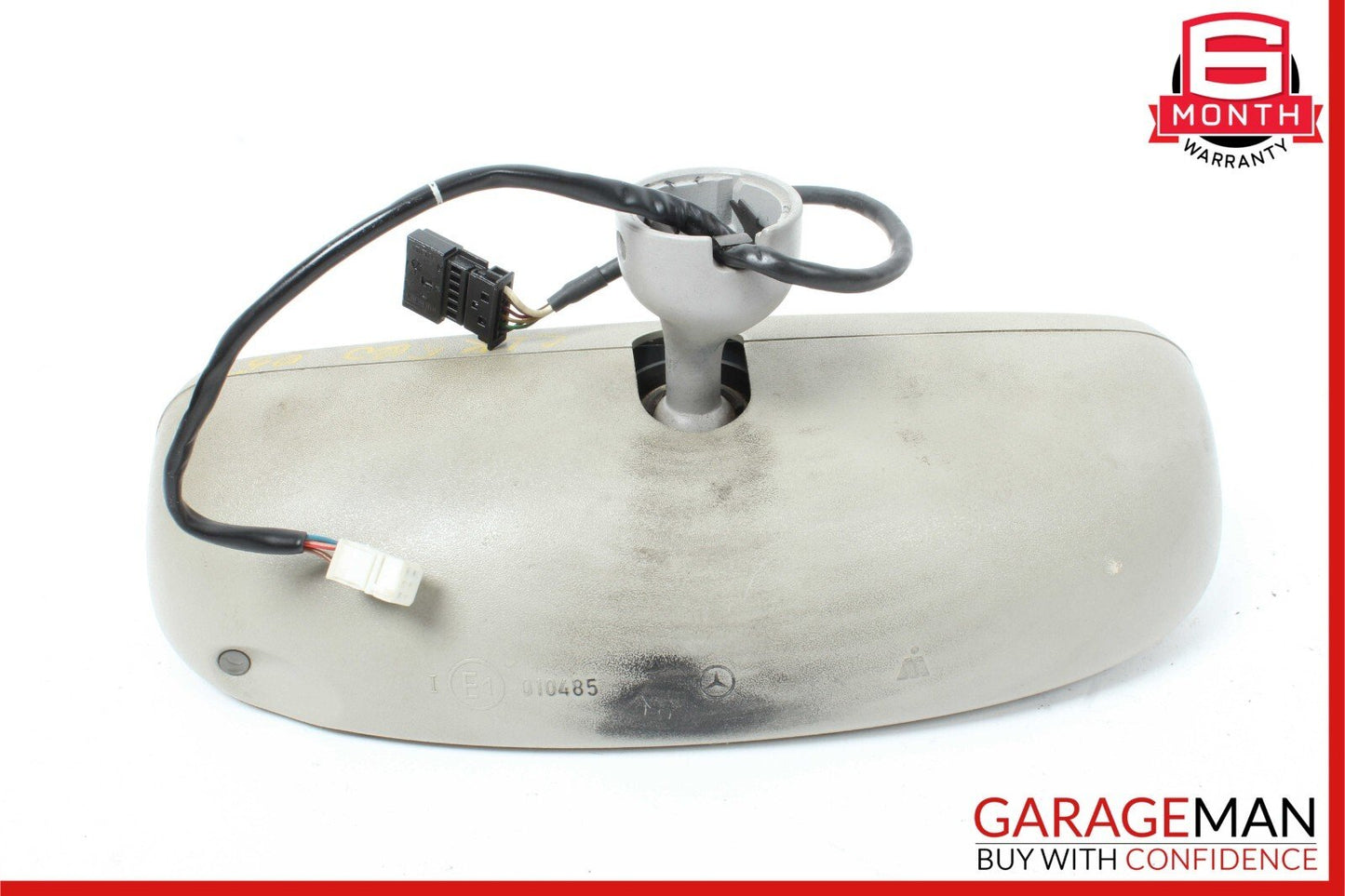 01-09 Mercedes W203 C230 Kompressor Interior Upper Rear View Mirror Gray OEM