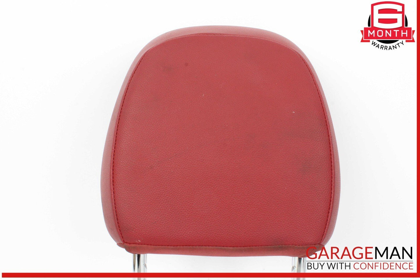 17-22 Alfa Romeo Giulia Front Left and Right Side Seat Headrest Head Rest Red