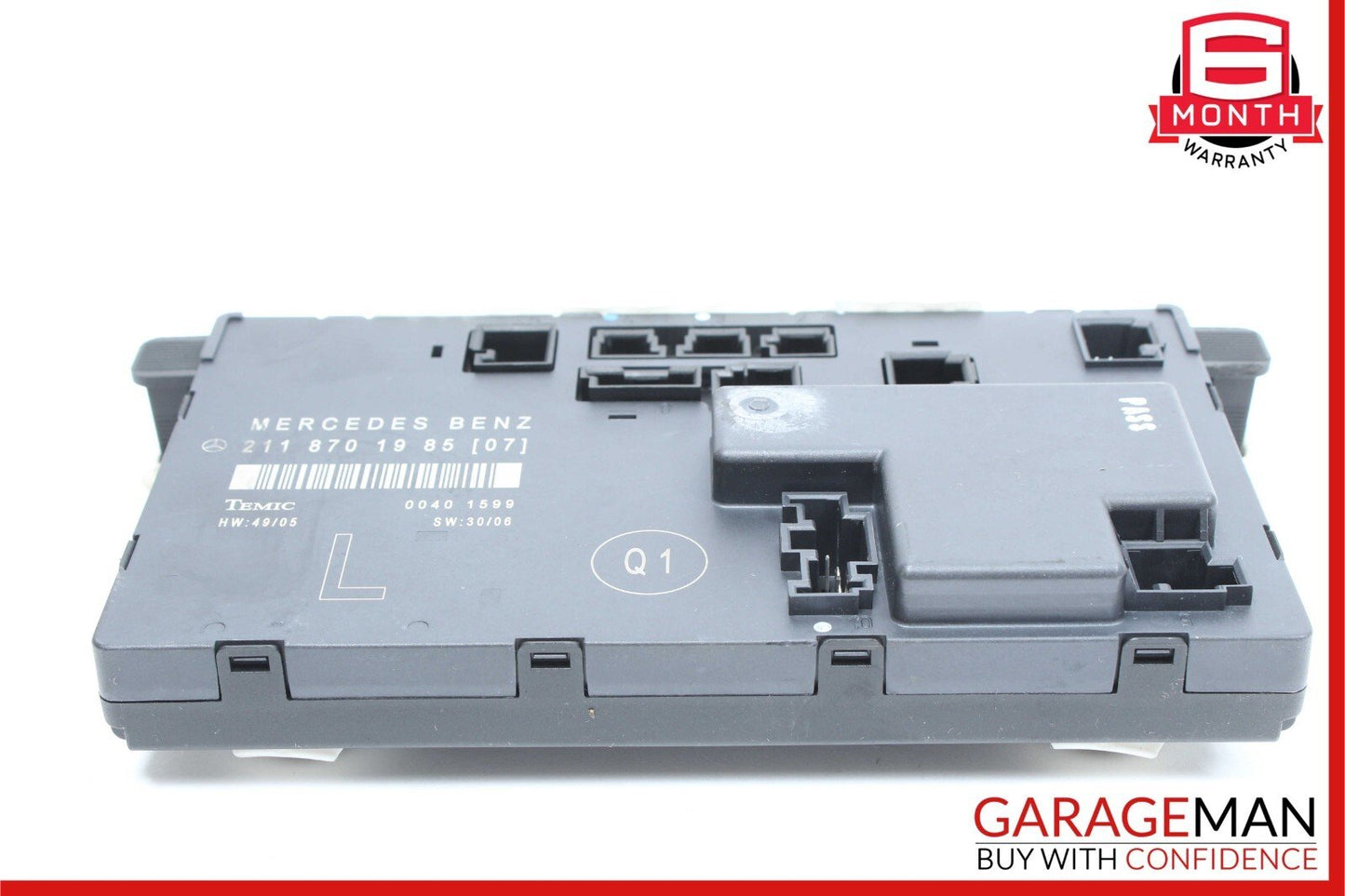 03-09 Mercedes W211 E350 E550 E320 Front Left Side Door Control Module Unit