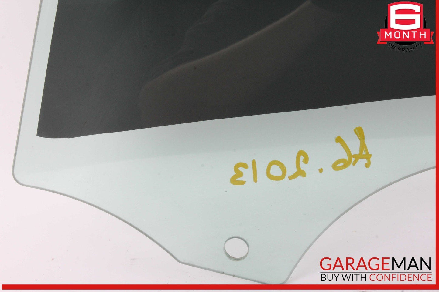 12-18 Audi A6 Front Left Driver Side Door Window Auto Glass OEM