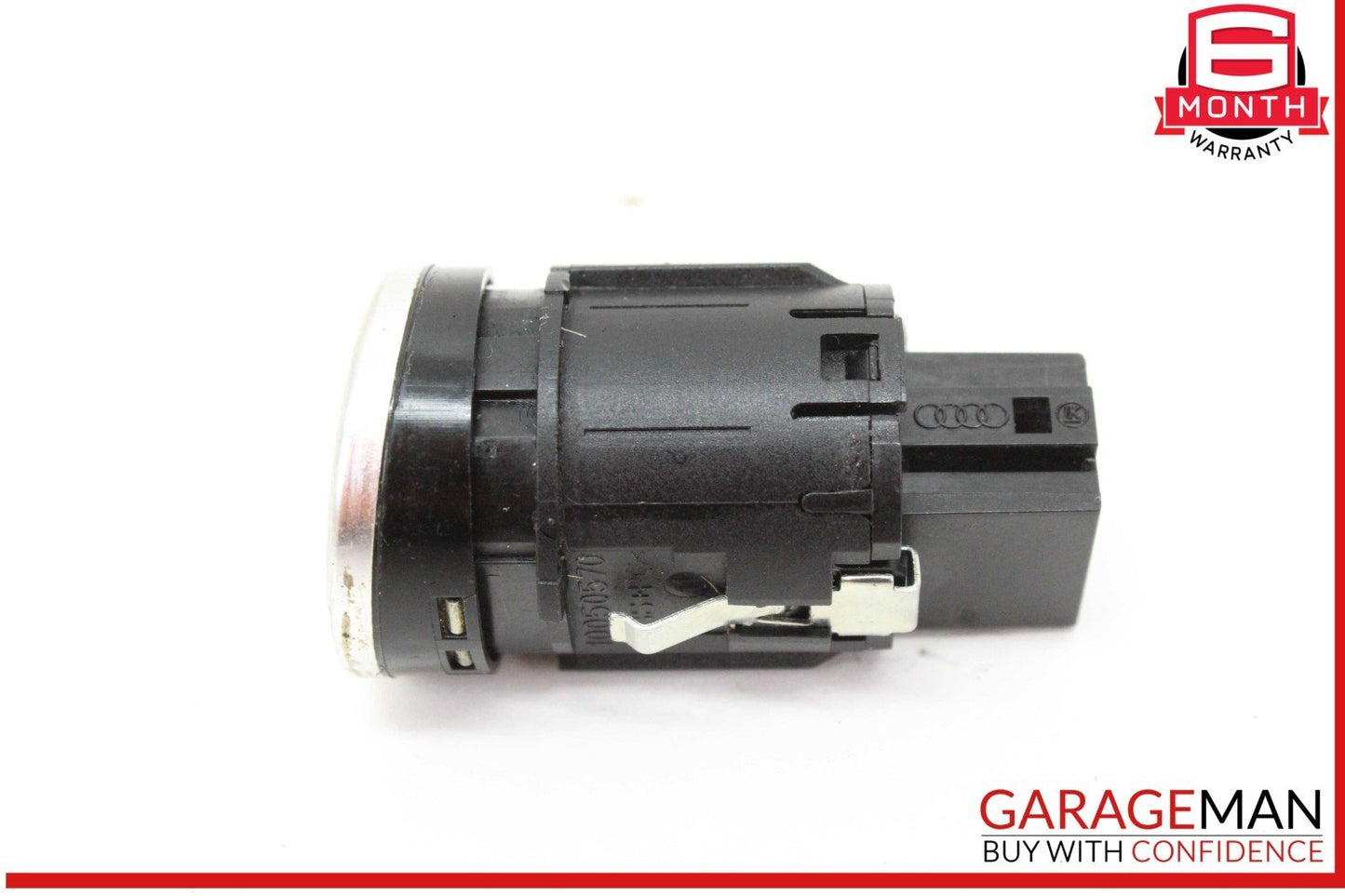 11-18 Audi A8 Engine Ignition Start Stop Switch Button w/ Key Fob 4H1905217A OEM
