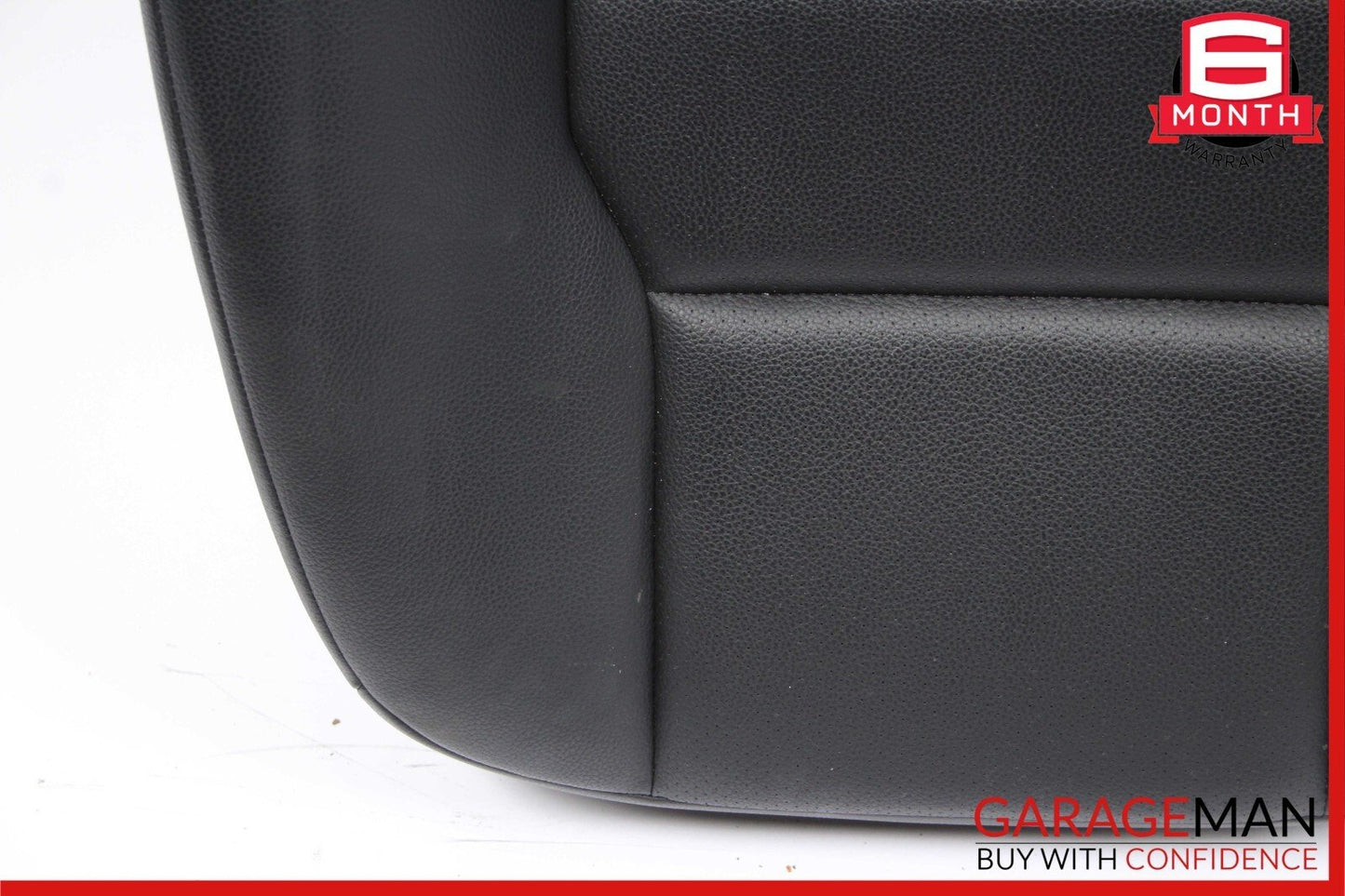 08-14 Mercedes W204 C250 Sedan Front Right Top Upper Seat Cushion Cover Black